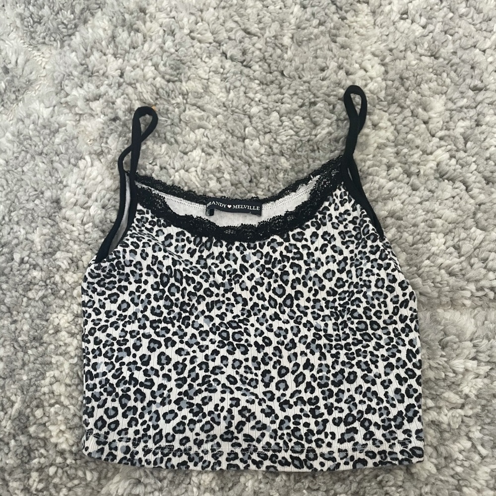 Brandy Melville Cheetah Tank